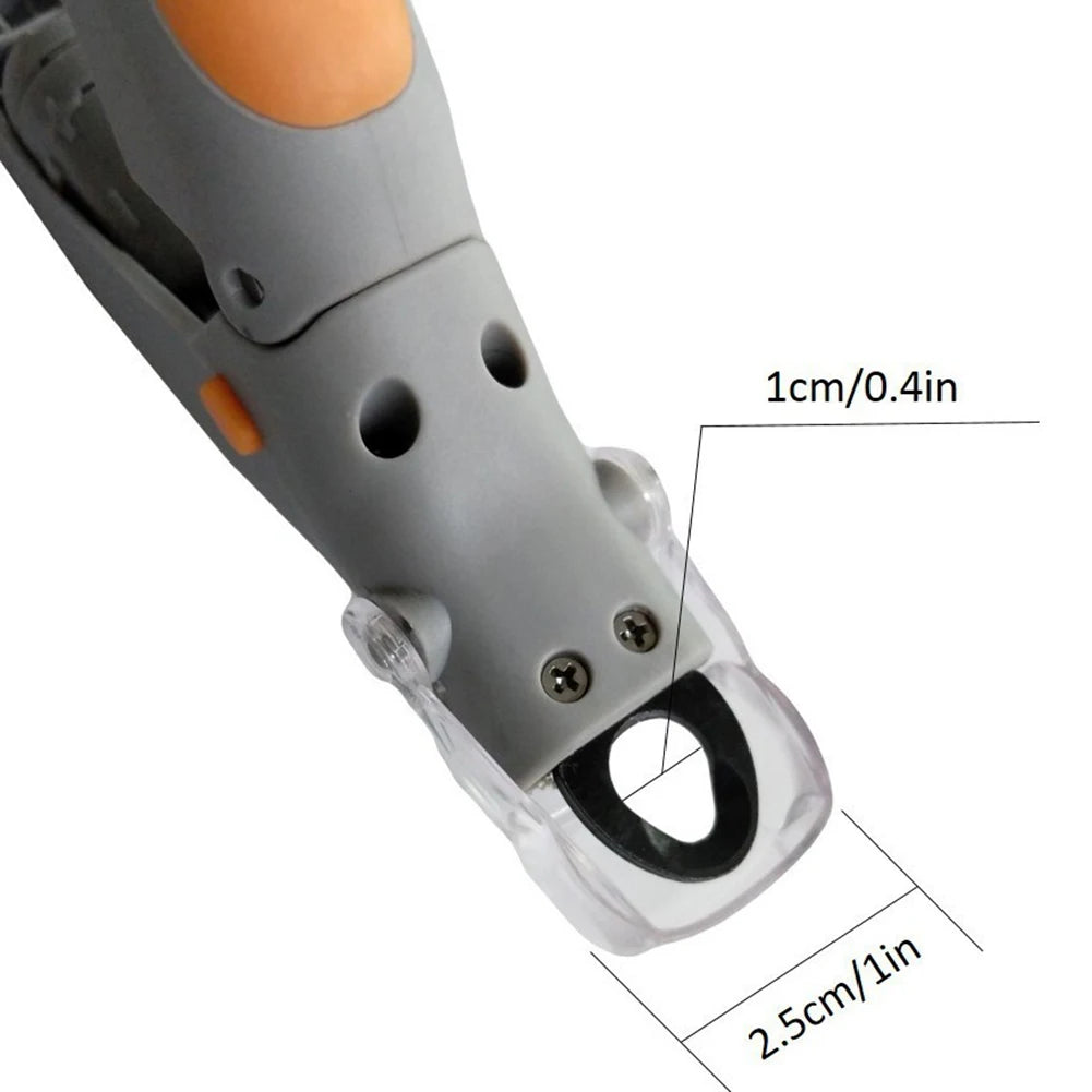 LED Pet Nail Clippers With Light Cat Dog Cleaning Scissors Nail Toeclaw Cutter Scissors Pet Luminous Nail Clippers Pet Supply