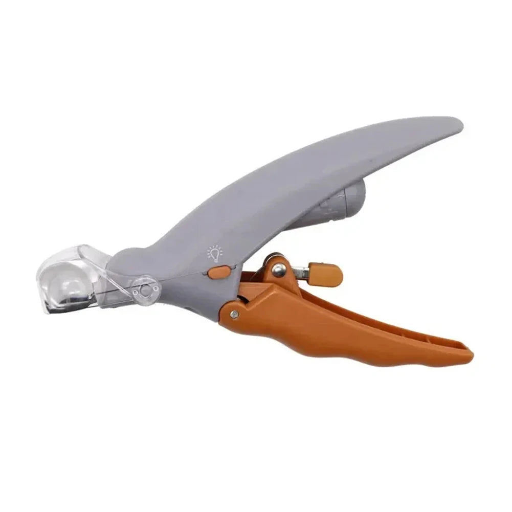 LED Pet Nail Clippers With Light Cat Dog Cleaning Scissors Nail Toeclaw Cutter Scissors Pet Luminous Nail Clippers Pet Supply