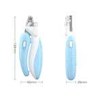 PetTrim Pro™ Nail Clippers with LED Light, Suitable for cats & dogs